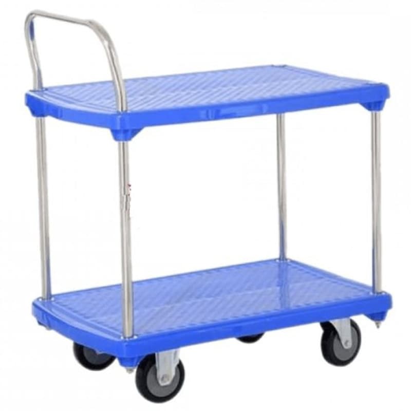 Xe đẩy hàng sàn nhựa 2 tầng SUMO Thái Lan NP-220S