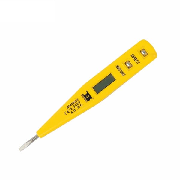 Bút Thử Điện Kỹ Thuật Số 12-250V Dài 129 mm Bosi BS450229