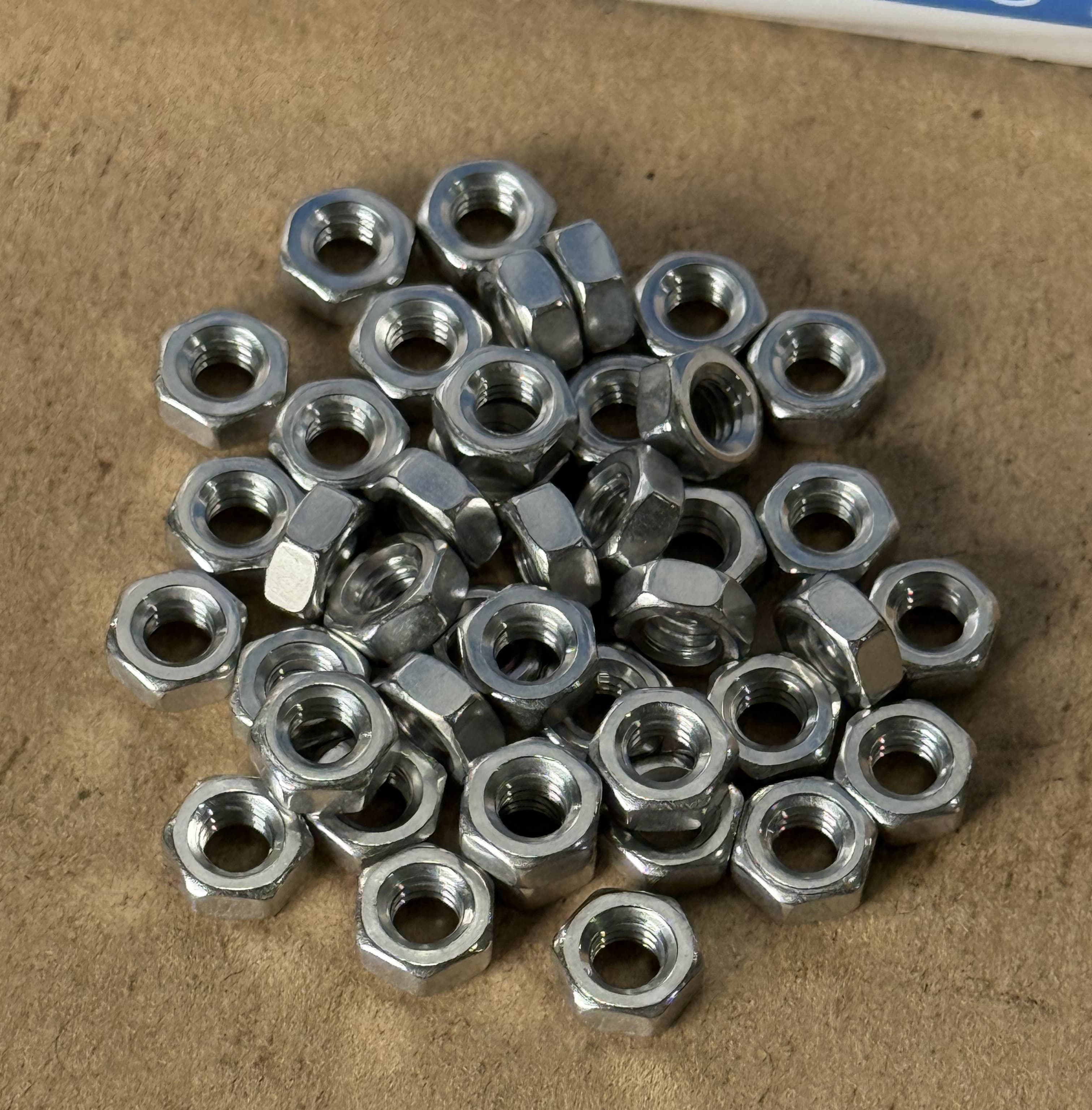 Tán Inox 316 DIN934 M4