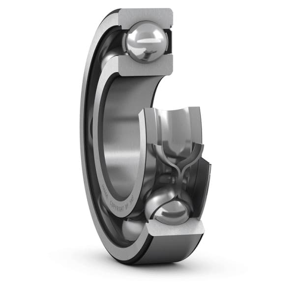 Vòng Bi Cầu Rãnh Sâu SKF 6001-Z/C3H (12x28x8) Nắp Chắn Thép (Một Bên)