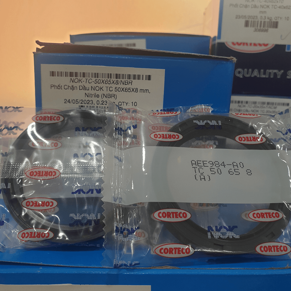 Phớt Chắn Dầu NOK TC 50x65x8 mm, Nitrile (NBR)