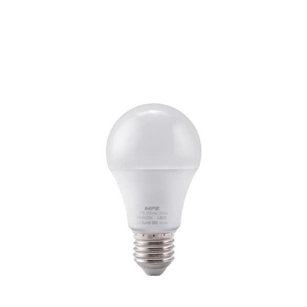 Đèn Led Bulb Chống Ẩm 9W Ánh Sáng Trắng MPE LBD3-9T