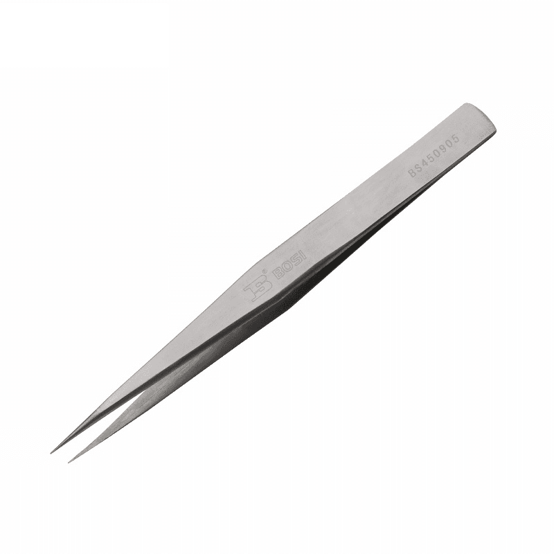 Nhíp Inox Mũi Nhọn 125x11x2 mm Bosi BS450905