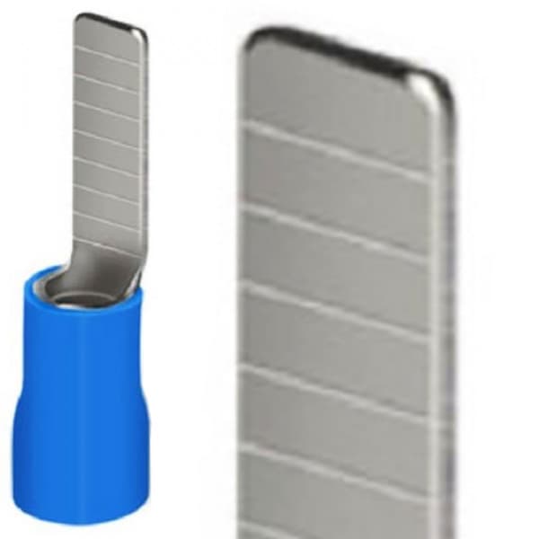 Đầu Cosse Pin Dẹp Cách Điện Màu Đỏ KST 1 mm2 DBVS1-13