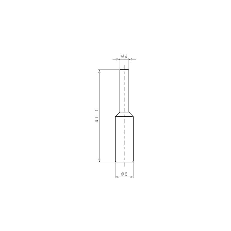 Bản vẽ kỹ thuật Ống Nối Đầu Nối Nhanh, Loại Giảm Pisco PIG8-4