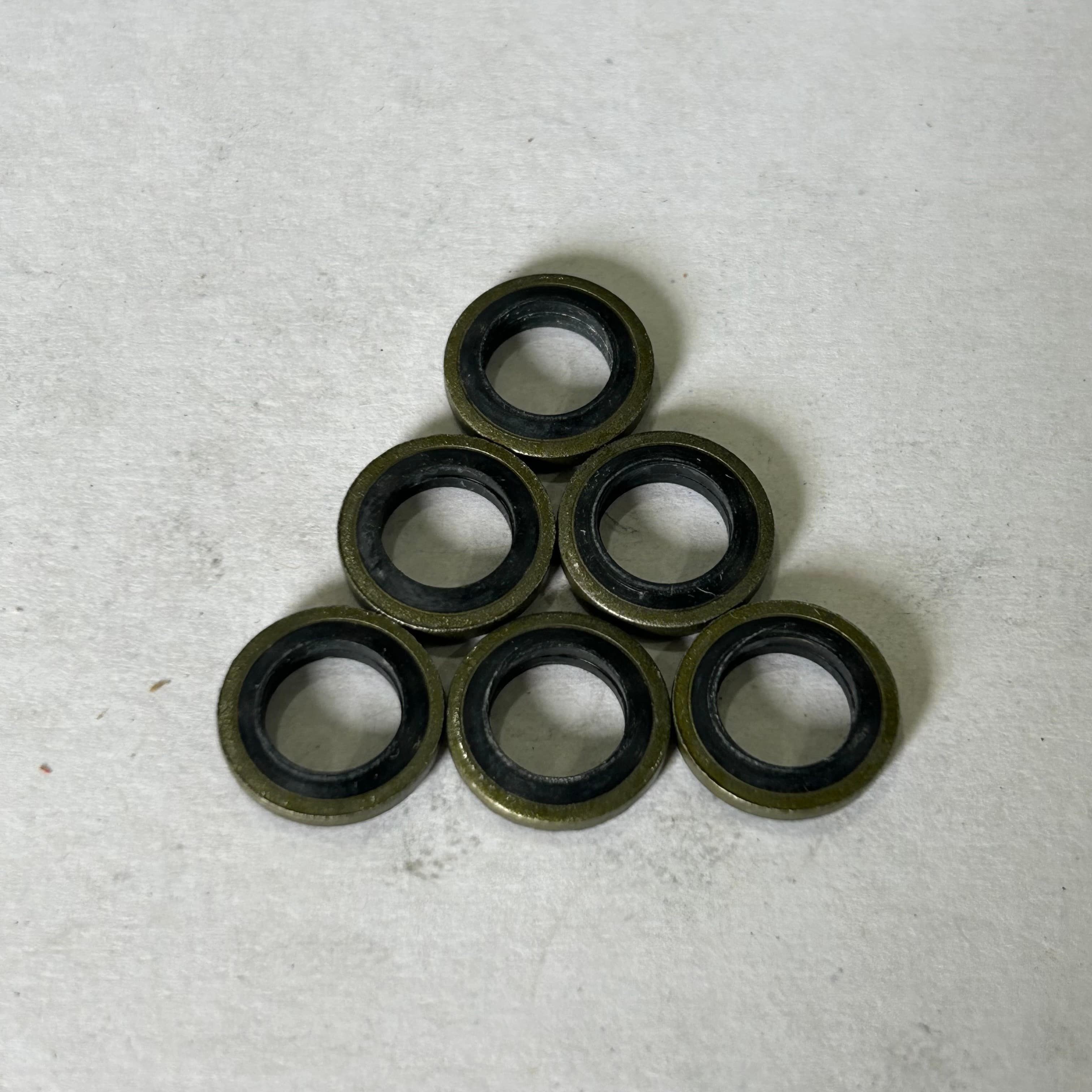 Lông Đền Dầu (Bonded Seal) Cao Su NBR D8 (ID8.4xOD14x2.0)