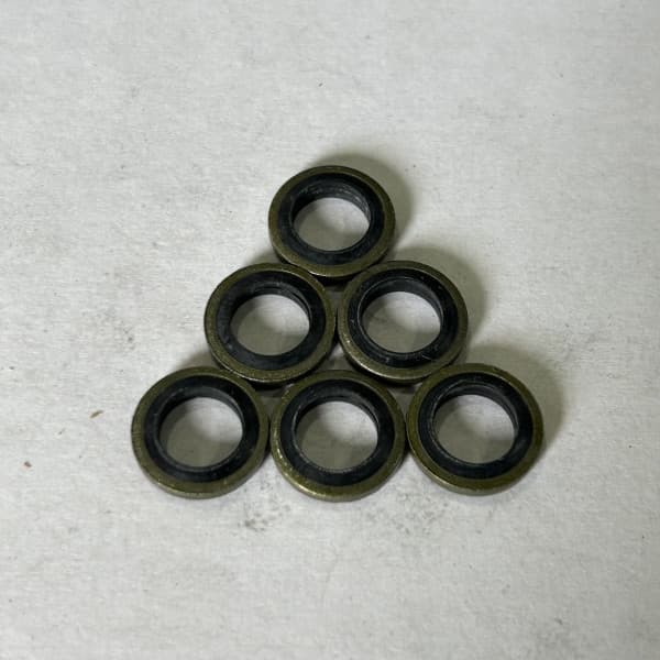 Lông Đền Dầu (Bonded Seal) Cao Su NBR D8 (ID8.4xOD14x2.0)