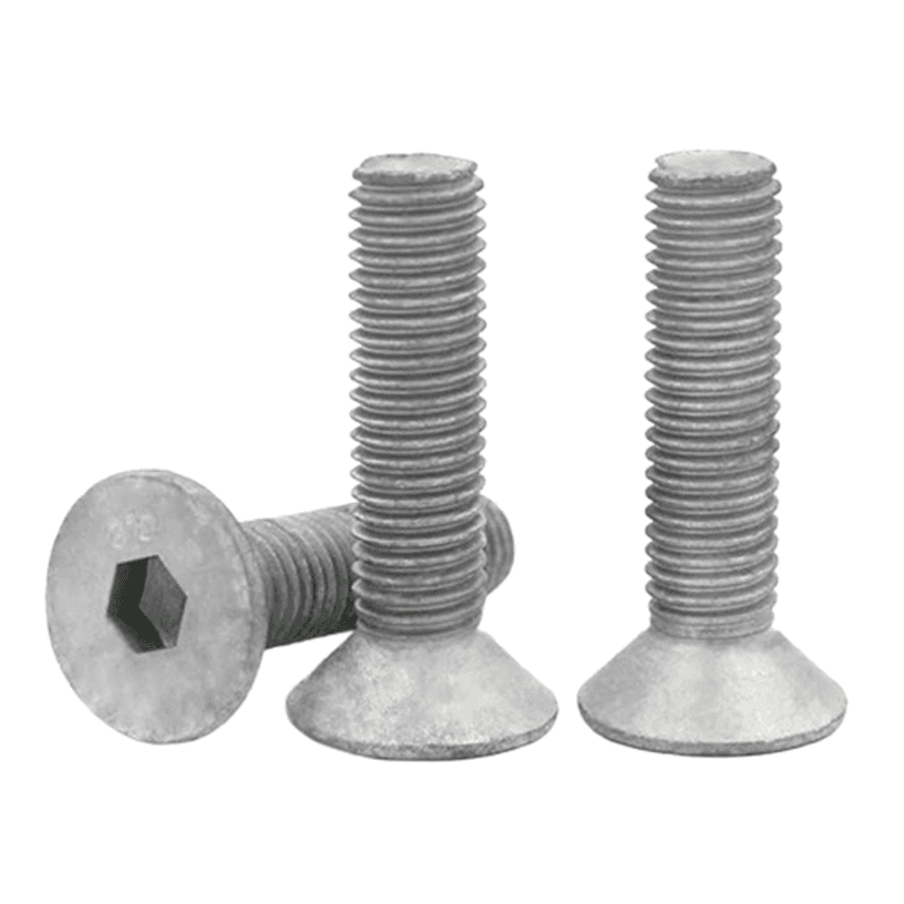 Lục Giác Chìm Col Thép Nhúng Nóng Kẽm 10.9 DIN7991 M12x30