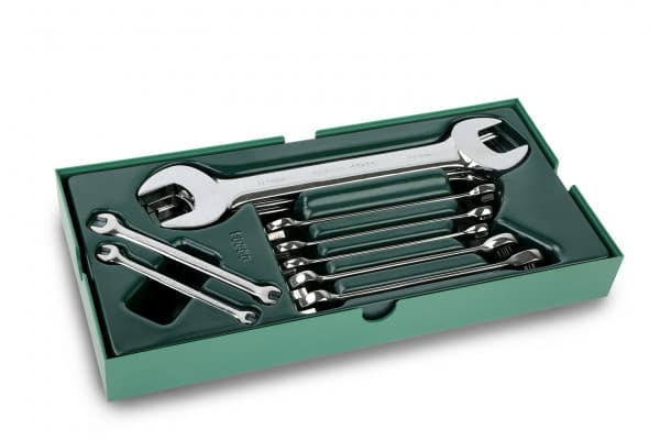 Bộ Khay Cờ Lê 10 Chi Tiết 6–32 mm SATA 09904