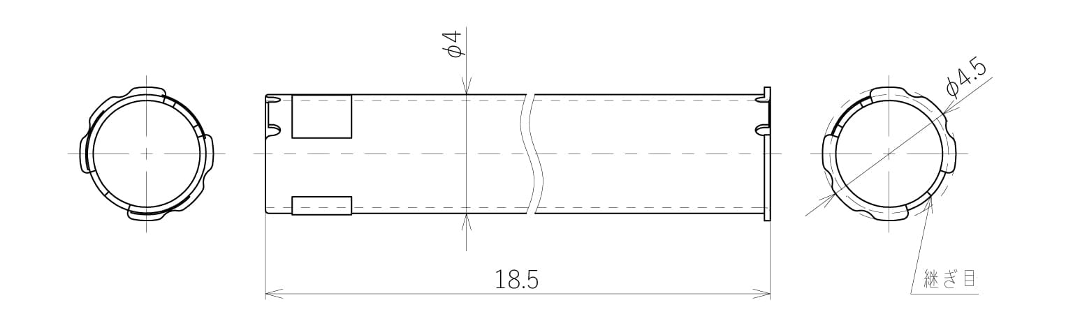 Bản vẽ kỹ thuật Ống Lót Gia Cường Cho Ống Dẫn Pisco WR0640 (Bịch 10 Cái)