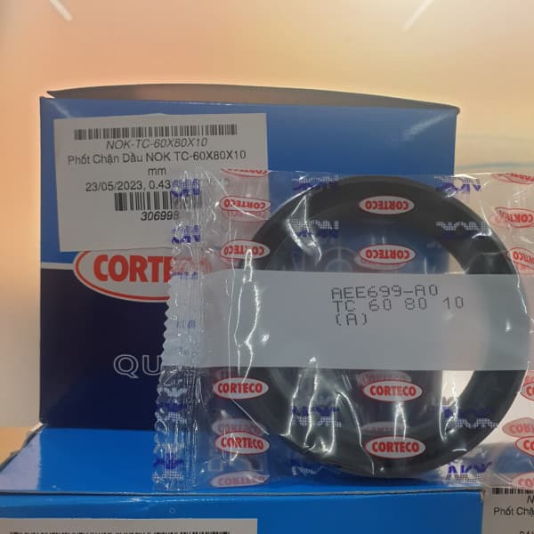 Phớt Chắn Dầu NOK TC-60x80x10 mm, Nitrile (NBR)