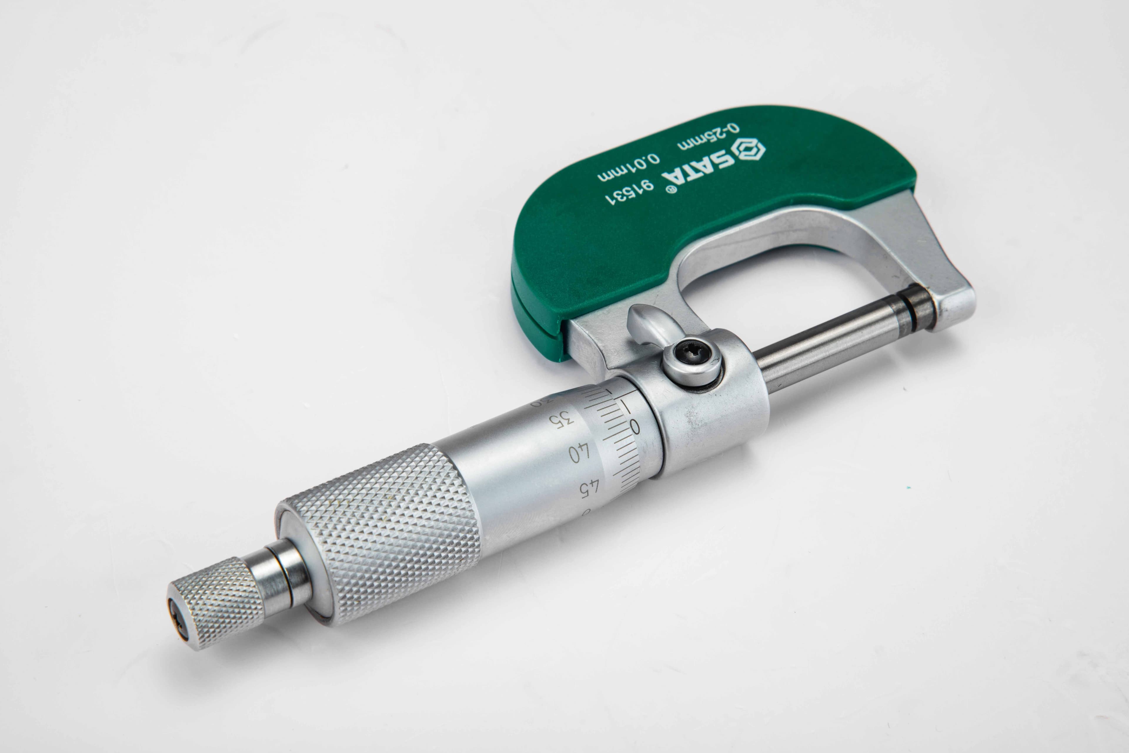 Thước Panme Cơ Khí (0–25 mm/0.01) SATA 91531