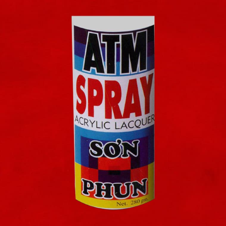 [Ngừng Kinh Doanh]Sơn xe máy ATM A009 Màu Đỏ