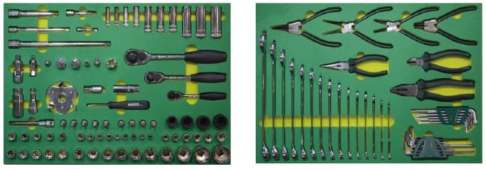 Bộ Dụng Cụ Bảo Trì Bộ 121 Cái Sata 09922