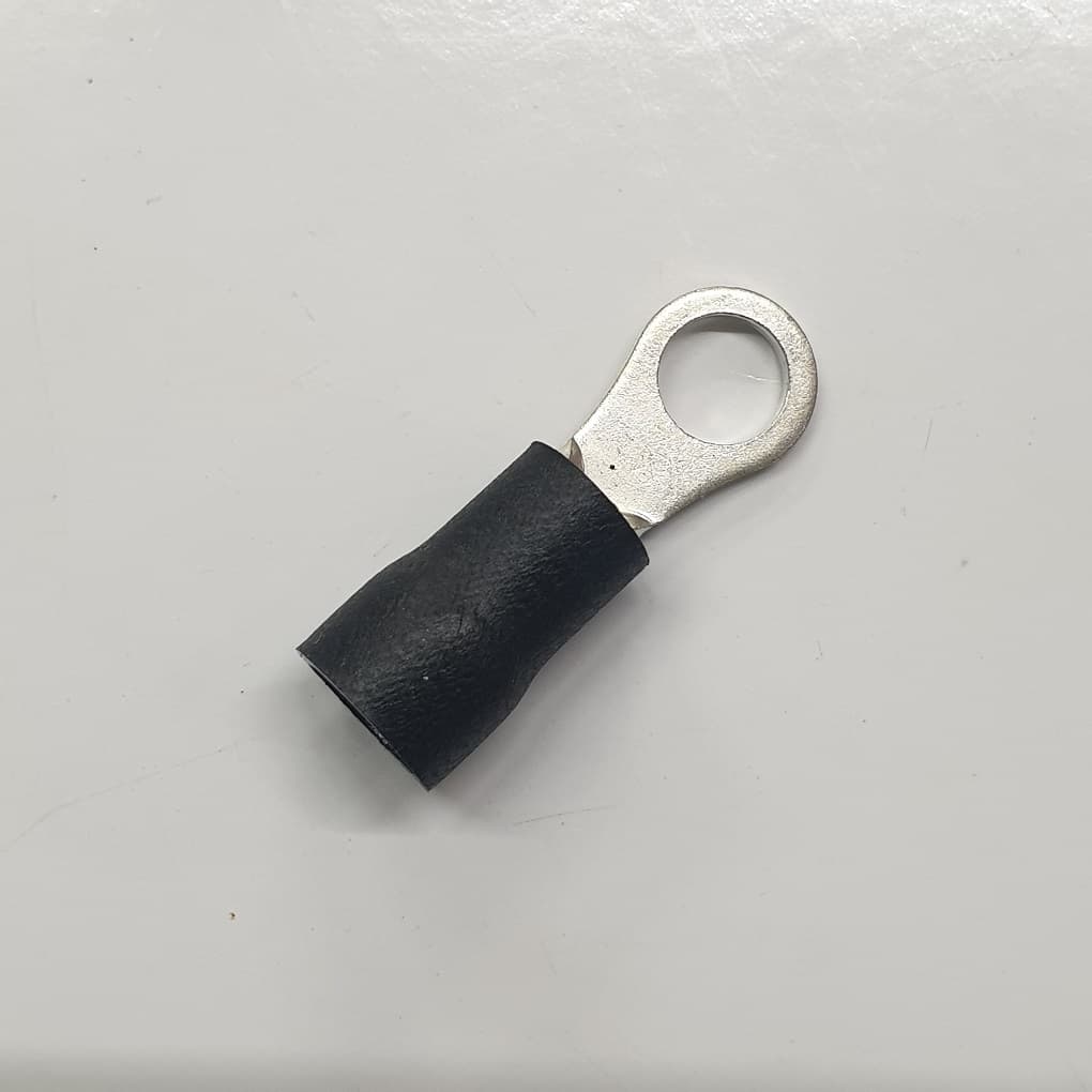 Đầu Cosse Tròn Cách Điện 2.5-4 mm2 KST Màu Đen RVS3-5