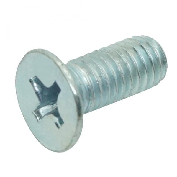 Bulong Pake Col Thép Mạ Kẽm Trắng Cr3+ 4.6 M6x40