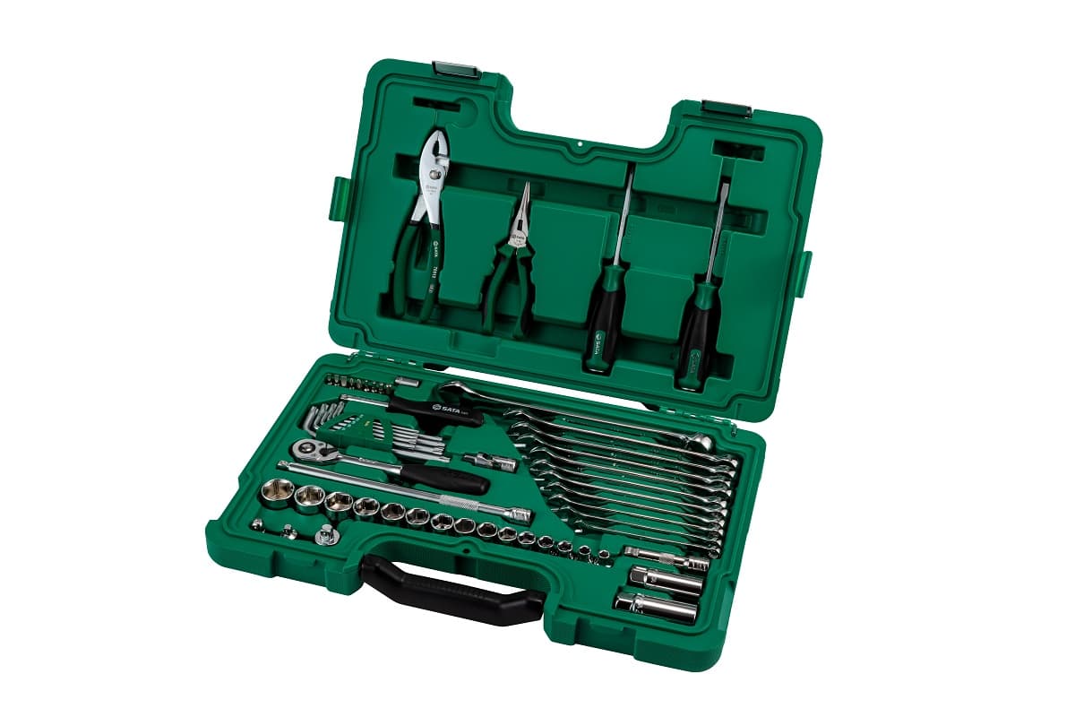 Bộ Dụng Cụ Sửa Chữa Ô Tô 56 Chi Tiết SATA 09509