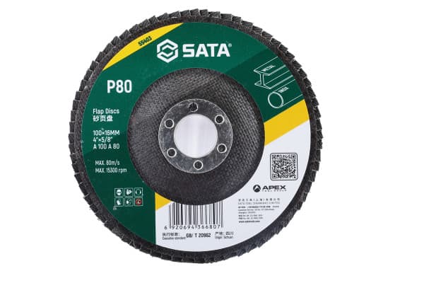 Đá Nhám Xếp 100×P80×16 mm SATA 55403