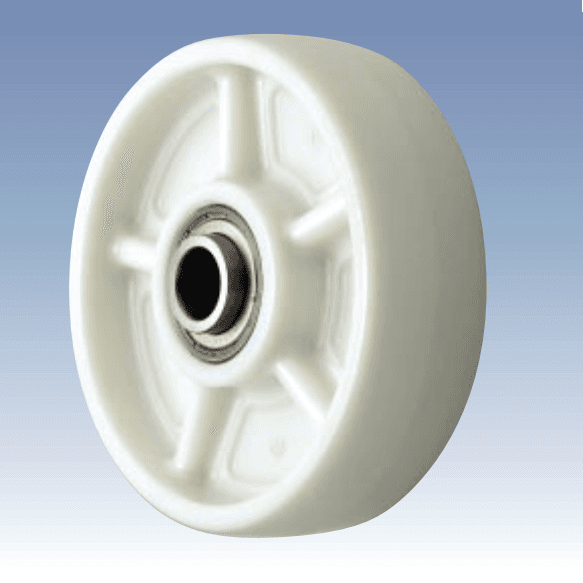 Bánh Xe Nylon (Không Càng) Vòng Bi Inox D100mm UKAI PBD-100