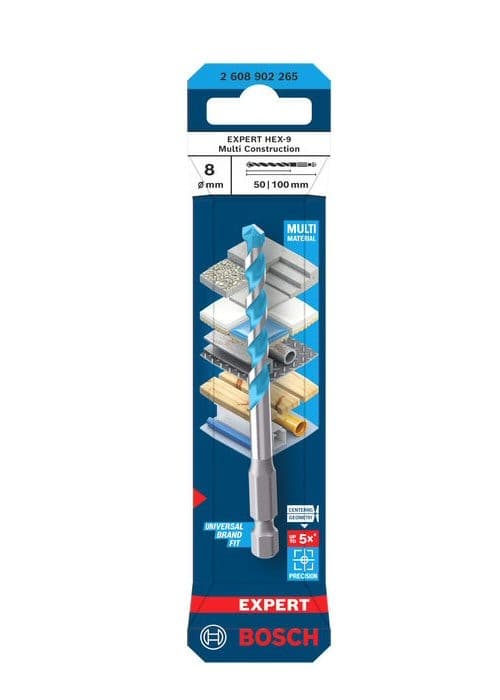 Mũi Khoan Đa Năng Hex-9 D8x50x100 mm Bosch 2608902265