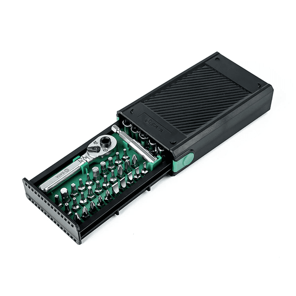 Bộ Tua Vít Và Cần Siết Mini 37 Chi Tiết SATA 05496 A