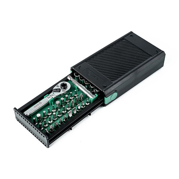 Bộ Tua Vít Và Cần Siết Mini 37 Chi Tiết SATA 05496 A