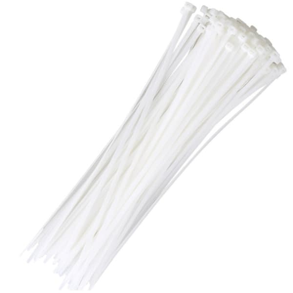 Dây Rút Nhựa Màu Trắng KST 100 x 2.5 mm K-100M