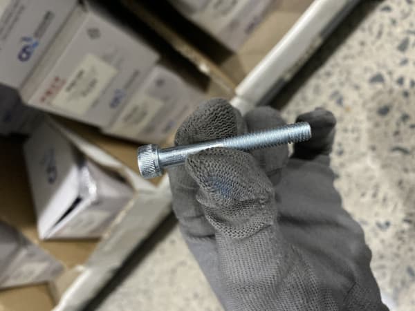Lục Giác Chìm Đầu Trụ Thép Mạ Kẽm 12.9 DIN912 M6x45 Ren Lửng (25Cái/Bịch)