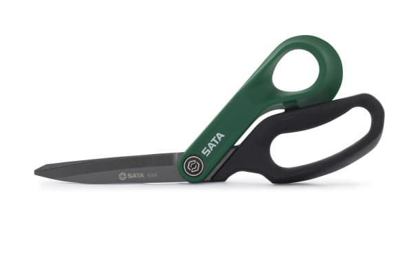 Kéo Cắt Lưỡi Dài Tay Cầm Cánh Ong Cao Su SATA 93128
