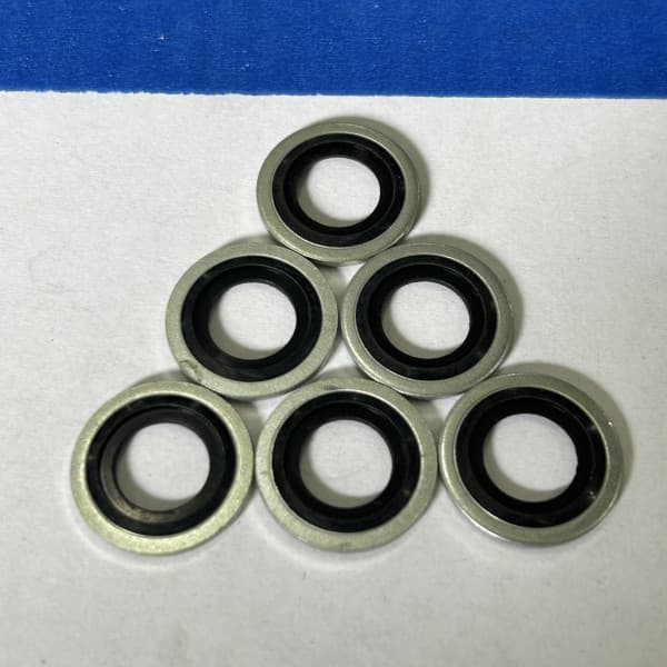 Lông Đền Dầu (Bonded Seal) Cao Su NBR D14 (ID14.7xOD22x1.5)