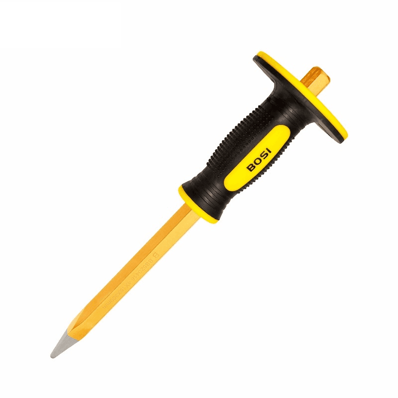 Đục Nhọn Có Tay Chắn 2 Màu 4x16x300 mm Bosi BS520416