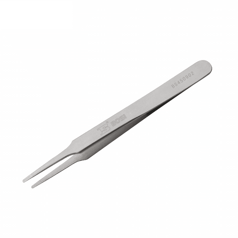 Nhíp Inox 120x9x2 mm Bosi BS450902