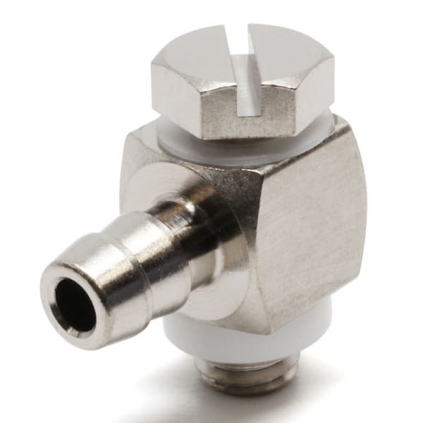 Đầu Nối Nhanh Khí Nén Mini ID 4mm Ren Ngoài M5 Pisco LH-0640-M5