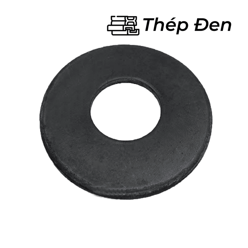 Lông Đền Phẳng Thép Đen DIN125 M6 (200 Cái/Bịch)