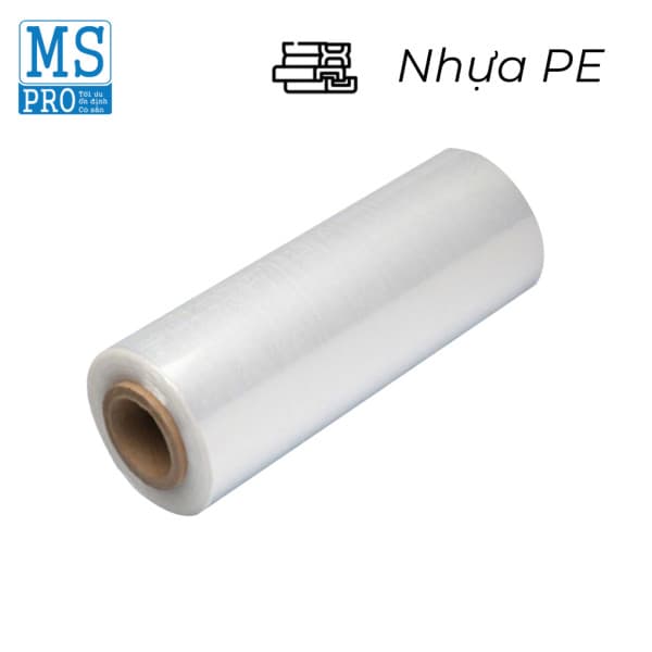 Màng Co PE, 17 Micro, Khổ 500mm, 2.6 Kg (Lõi 0.5Kg/Ø55)