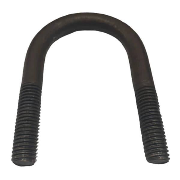 Cùm U Thép SS400 Đen DN65 M12 x 76mm