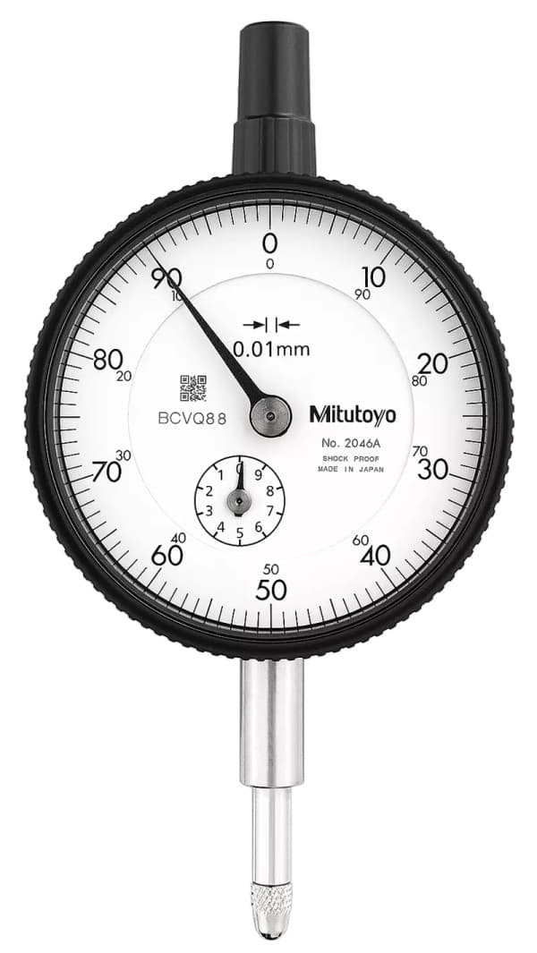 Đồng hồ so kiểu cơ Mitutoyo 2046A (0-10mm/0.01mm)