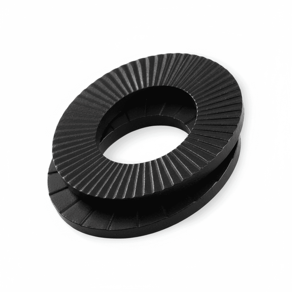 Lông đền khóa thép đen cho rãnh then M45
