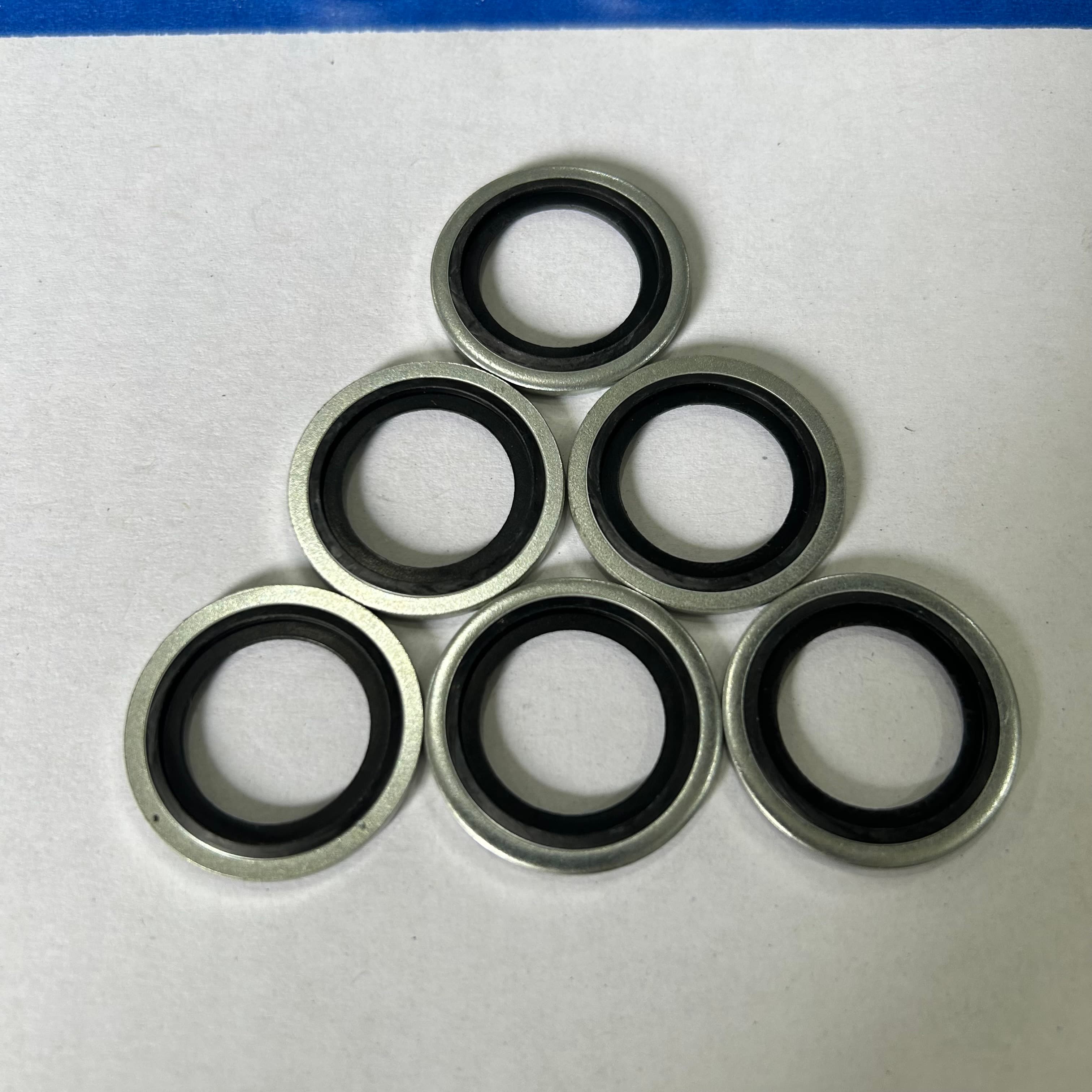 Lông Đền Dầu (Bonded Seal) Cao Su NBR D22 (ID22.7xOD30x2.0)