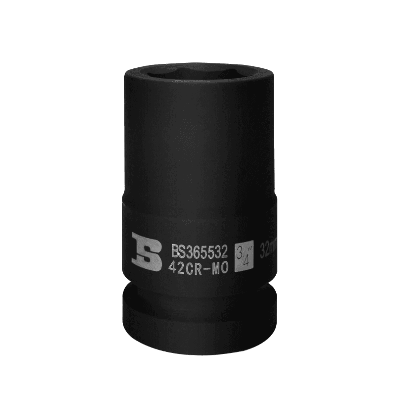 Đầu Tuýp Đen Khí Nén Lục Giác Dài 3/4 Inch 19 mm Bosi BS365519