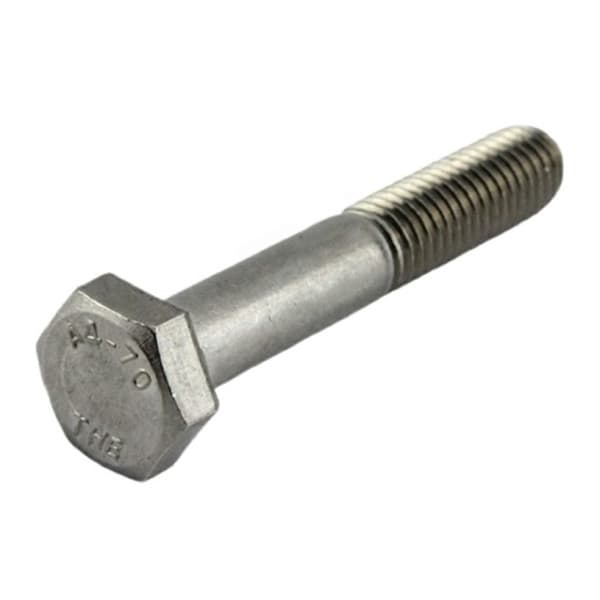 Bulong Inox 316 DIN931 M8x80 Ren Lửng