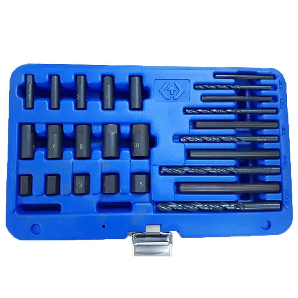 Bộ Mũi Khoan - Lấy Ốc Gãy 25 Cái Kingtony DL 11225SQ