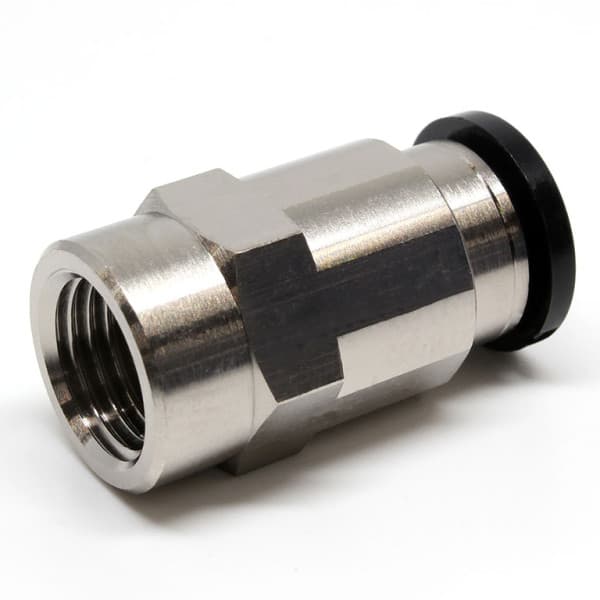 Đầu Nối Nhanh Khí Nén Thẳng Phi 10mm Ren Trong R1/4 Pisco PCF10-02