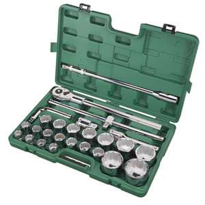 Bộ Đầu Tuýp Dr.3/4 inch / Dr.1 inch Bộ 26 Cái Sata 09016