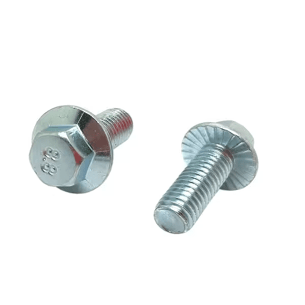 Bulong Đầu Bông Thép Mạ Kẽm 8.8 DIN6921 M8x12 (Có Khía)