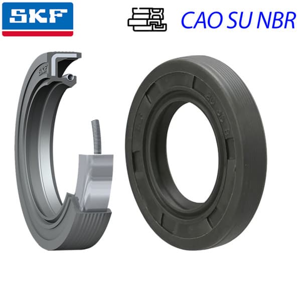Phốt Chắn Dầu SKF 24x35x7 HMSA10 RG, Cao su Nitrile (NBR)