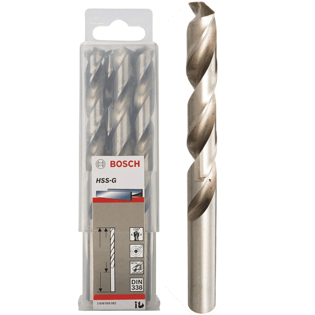 Mũi khoan sắt HSS-G 10mm (hộp 5 mũi) Bosch 2608595077