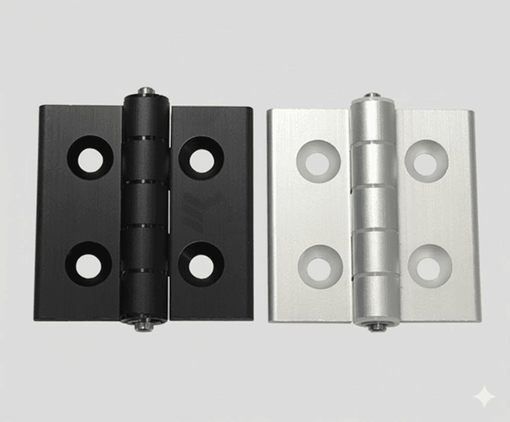 Bản Lề Lá nhôm màu sáng Buyoung 30x31 BYHEA6060-31SL