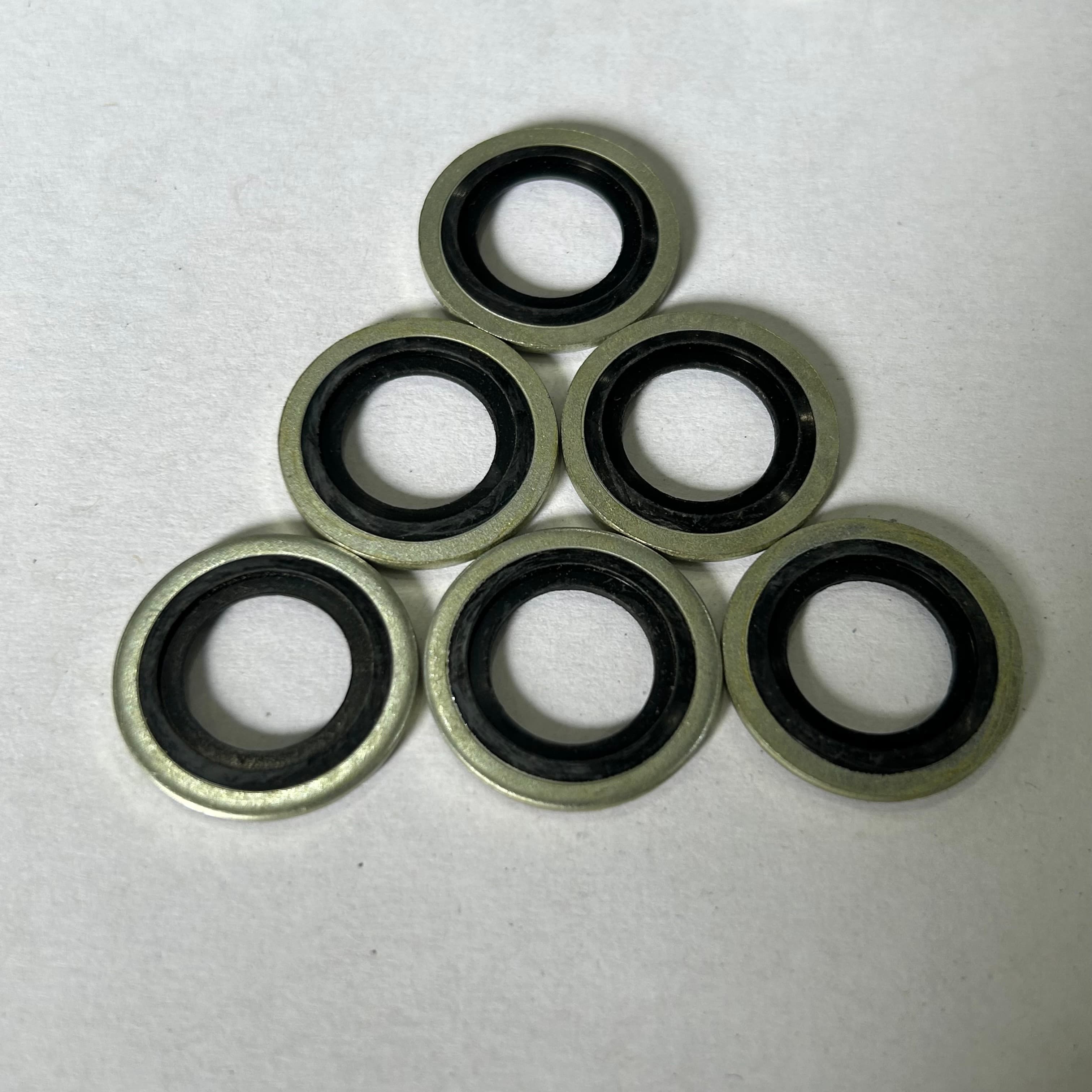 Lông Đền Dầu (Bonded Seal) Cao Su NBR D16 (ID16.7xOD24x1.5)