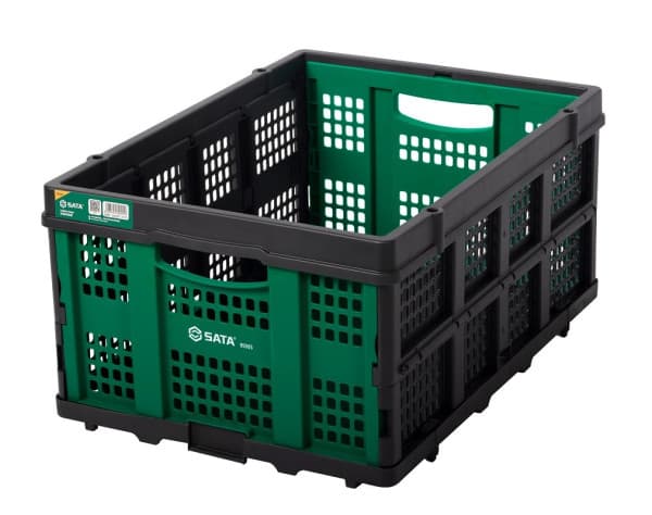Giỏ Nhựa Đựng Hàng Hóa Có Thể Gấp Gọn 569×410×272 mm Tải Trọng 30 kg SATA 95505